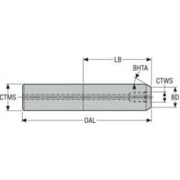 BD01258220660 Fréza (těleso) kopírovací • Vtools.cz