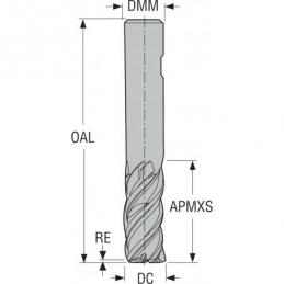 554250R050Z4.3-SIRON-A Fréza monolitní karbidová Jabro-Solid2  • Vtools.cz