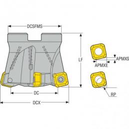 R220.21-0063-SC12.5A Fréza (těleso) kopírovací • Vtools.cz