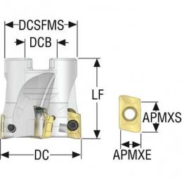 R220.69-01.50-12-5AN Fréza (těleso) Turbo pro rohové frézování  • Vtools.cz