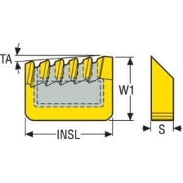 C-1004-4 Destičky (VBD) pro soustružení závitů Oil&Gas • Vtools.cz