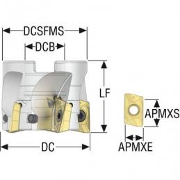 R220.69-02.00-18-5AN Fréza (těleso) Turbo pro rohové frézování  • Vtools.cz