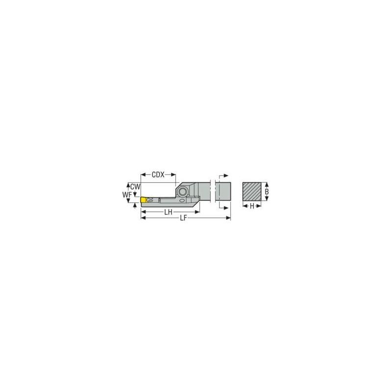 CFOR10003D-L6.704.30-JET Držák pro soustružení, Jetstream Tooling  • Vtools.cz