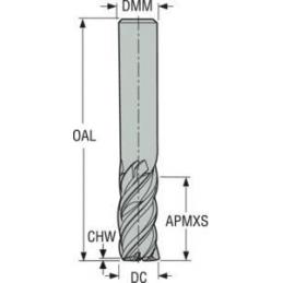 5540250Z4.0-SIRON-A Fréza monolitní karbidová Jabro-Solid2  • Vtools.cz