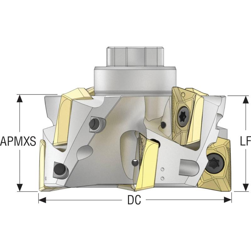 R220.69-RE063031-18.4AN Fréza (těleso) Turbo pro rohové frézování  • Vtools.cz