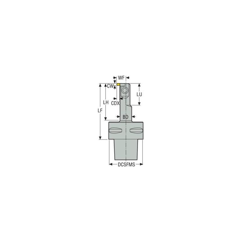 C5-CGHR-26110-1304 Držák pro soustružení, Seco-Capto  • Vtools.cz
