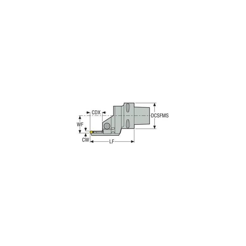 C6-CFOR-45115-08L130090-JET Držák pro soustružení, Jetstream Tooling  • Vtools.cz