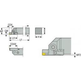 CFIL10004D-L3.102.17-JET Držák pro soustružení, Jetstream Tooling  • Vtools.cz