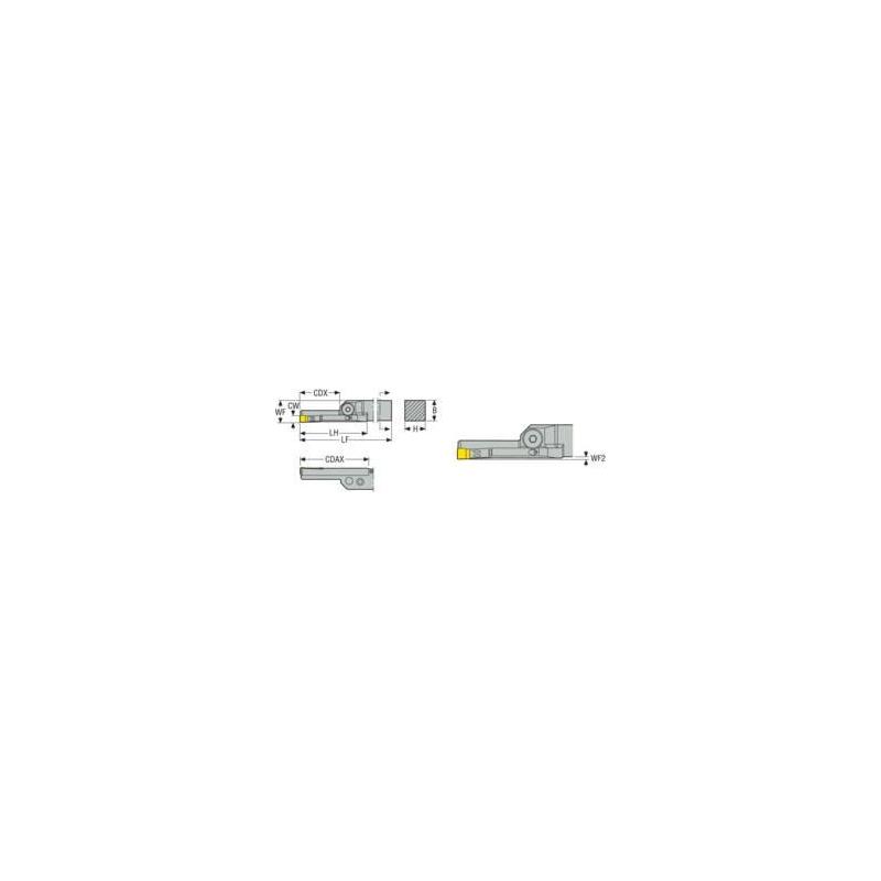 CFOR10003D-R3.102.17-JET Držák pro soustružení, Jetstream Tooling  • Vtools.cz