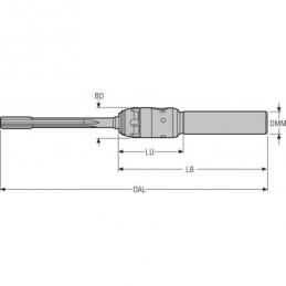 NFQF10-04900-16N1 Stopka pro výstružníkovou hlavičku Precimaster • Vtools.cz