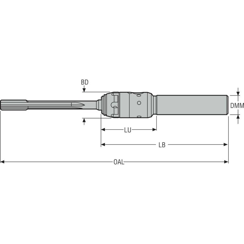 NFQF10-04700-20N1 Stopka pro výstružníkovou hlavičku Precimaster • Vtools.cz