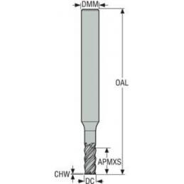554030Z4.0-SIRON-A Fréza monolitní karbidová Jabro-Solid2  • Vtools.cz