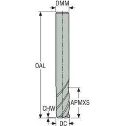 553L060Z3.0-SIRON-A Fréza monolitní karbidová Jabro-Solid2  • Vtools.cz