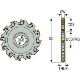 335.18-08.00-XL0506N-R4 Fréza (těleso) kotoučová 335.18  • Vtools.cz