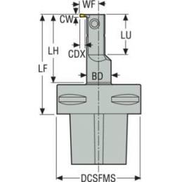 C4-CGHR-15075-1902 Držák pro soustružení, Seco-Capto  • Vtools.cz