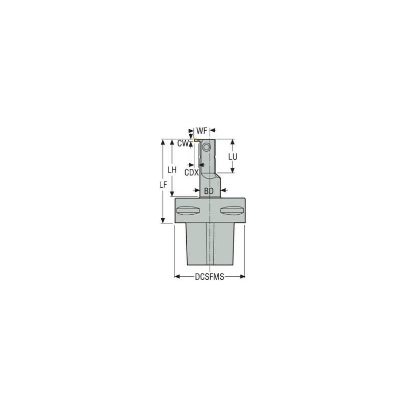 C5-CGHR-15075-1902 Držák pro soustružení, Seco-Capto  • Vtools.cz