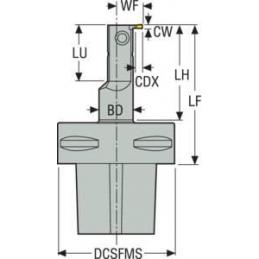C4-CGHL-15075-1902 Držák pro soustružení, Seco-Capto  • Vtools.cz