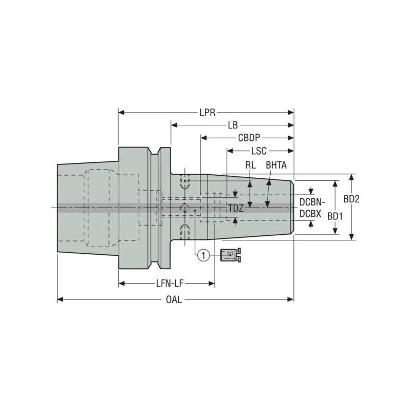 E934356031290 Monolitní upínač Shrinkfit ( tepelné upínání ) • Vtools.cz