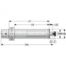 C6-391.5555-075750 EPB antivibrační tyč Steadyline • Vtools.cz