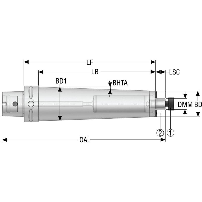 C6-391.5556-075900 EPB antivibrační tyč Steadyline • Vtools.cz