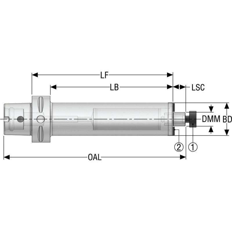 C6-391.5555-100900 EPB antivibrační tyč Steadyline • Vtools.cz