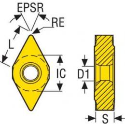 DNMX110408W-MF2 TP1030 Destičky (VBD) pro soustružení ISO-P • Vtools.cz