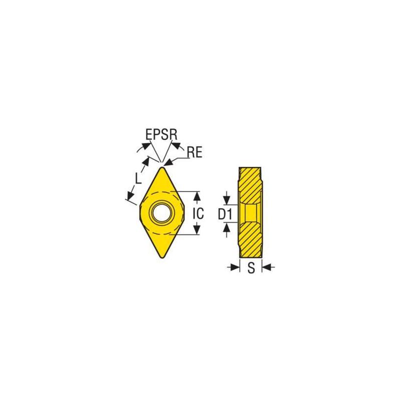 DNMX110408W-MF2 TP1030 Destičky (VBD) pro soustružení ISO-P • Vtools.cz