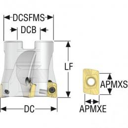 R220.69-0040-10-4A Fréza (těleso) Turbo pro rohové frézování  • Vtools.cz
