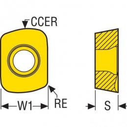 LPHT060310ER-E05 MM4500 Destičky (VBD) pro frézy kopírovací • Vtools.cz