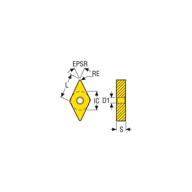 DNMG150404-MF1 TH1000 Destičky (VBD) pro soustružení ISO-P • Vtools.cz