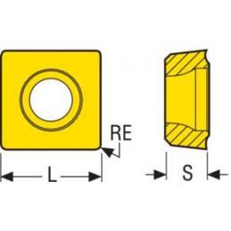 SCGX150512-P2 DP3000 Destičky (VBD) pro vrtáky Perfomax   • Vtools.cz