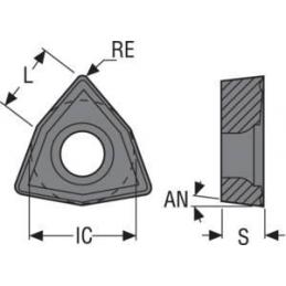 WCMX080412-86 DP3000 Destičky (VBD) pro vrtáky ostatní • Vtools.cz