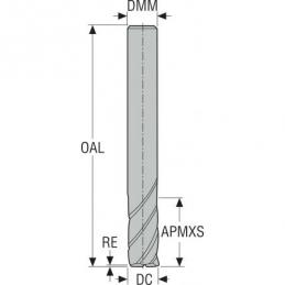 553100R250Z3.0-SIRON-A Fréza monolitní karbidová Jabro-Solid2  • Vtools.cz
