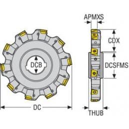 335.25-315.2126XL.60-18L Fréza (těleso) kotoučová 335.18  • Vtools.cz