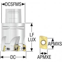 C4-R217.69-044-10-4A Fréza (těleso) Turbo pro rohové frézování  • Vtools.cz