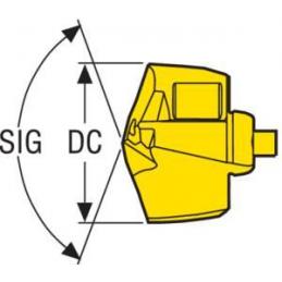 SD400-16.00-M Vrtací korunky pro vrták Crownloc • Vtools.cz