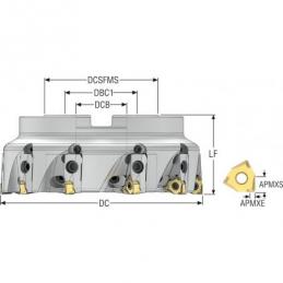R220.96-8160-08-10C Fréza (těleso) Square 6 pro rohové frézování • Vtools.cz