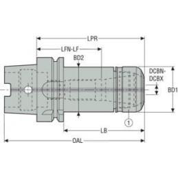 E9304567225130 EPB upínač Monobloc, HSK  • Vtools.cz