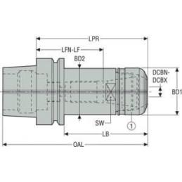E934256721660 EPB upínač Monobloc, HSK  • Vtools.cz