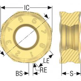 ONMU050410ANTN-M10 MK2050 Destičky (VBD) pro čelní frézy Octomill   • Vtools.cz