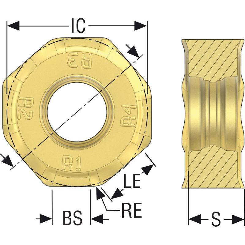 ONEU050410ZZTN4-M10 MK2050 Destičky (VBD) pro čelní frézy Octomill   • Vtools.cz