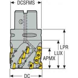 C6-R217.69-063-107-12.5SAN Fréza (těleso) Turbo pro rohové frézování  • Vtools.cz