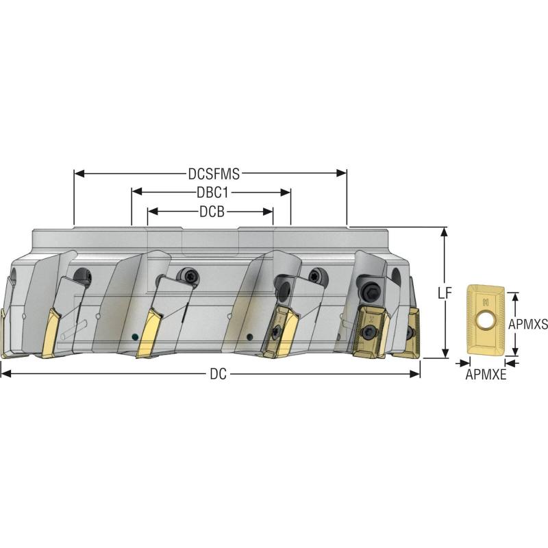 R220.90-8250-26-12CAN Fréza (těleso) • Vtools.cz