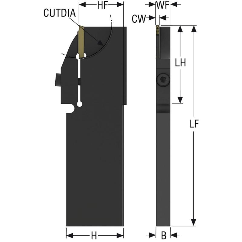 CFXL32ITX1603LRB Držák MDT • Vtools.cz