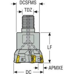 R217.79-1225.RE-10-3A Fréza (těleso) ISO  • Vtools.cz