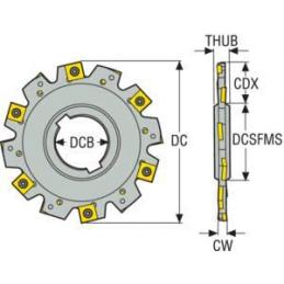 335.19-04.00-0.25-5 Fréza (těleso) kotoučová 335.19  • Vtools.cz