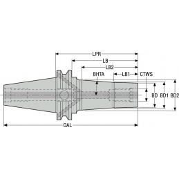 E250258200860 Fréza (těleso) kopírovací • Vtools.cz