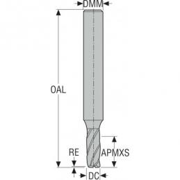 JS553050G2R050.0Z3-SIRA Fréza monolitní karbidová Jabro-Solid2  • Vtools.cz