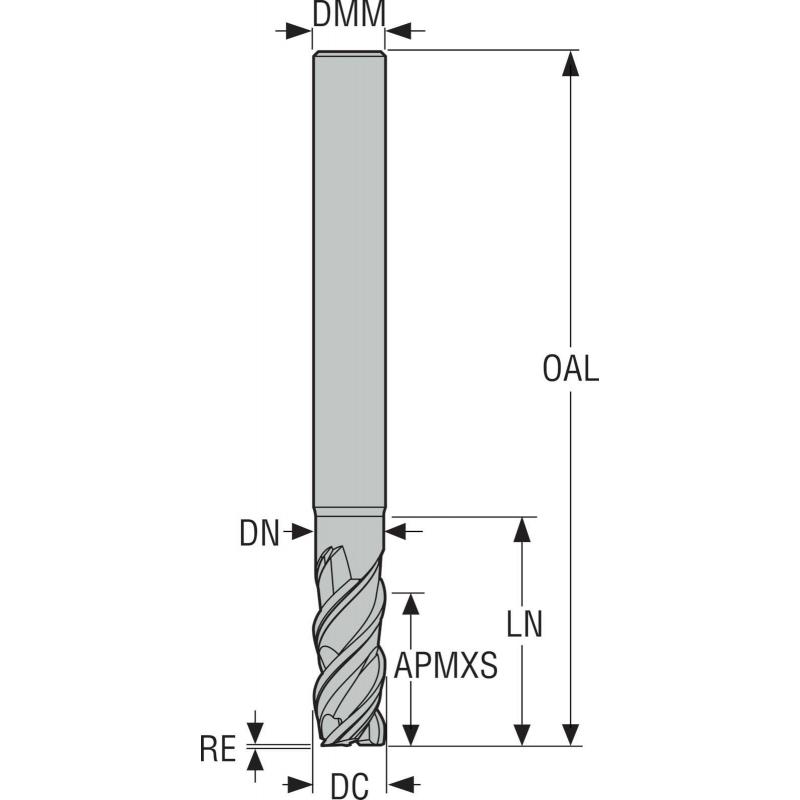 JS553060E2R050.0Z3-SIRA Fréza monolitní karbidová Jabro-Solid2  • Vtools.cz