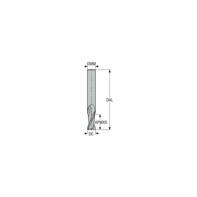 JS412160D2SZ2.0 Fréza monolitní karbidová Jabro-Solid2  • Vtools.cz